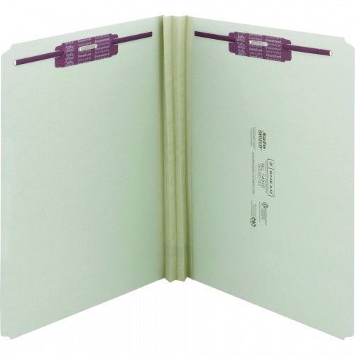 Smead Straight Tab Cut Letter Recycled Fastener Folder (14910)