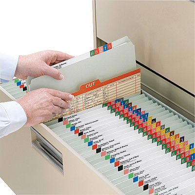 Smead Straight Tab Cut Letter Recycled Fastener Folder (SMD14910)