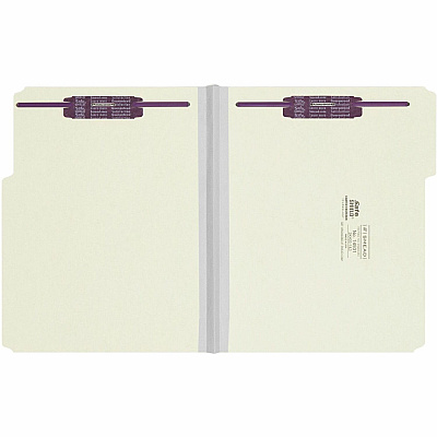 Smead 1/3 Tab Cut Letter Recycled Fastener Folder (SMD14931)