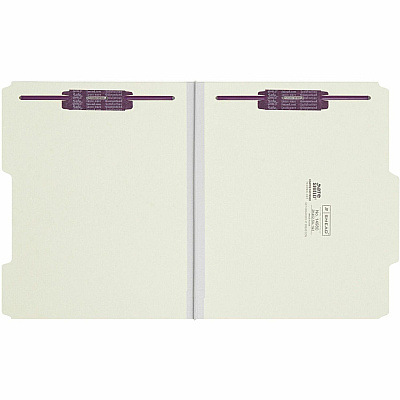 Smead 2/5 Tab Cut Letter Recycled Fastener Folder (SMD14980)