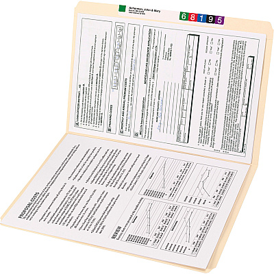 Smead Straight Tab Cut Legal Recycled Top Tab File Folder (SMD15310)