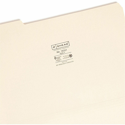Smead 1/3 Tab Cut Legal Recycled Top Tab File Folder (SMD15331)