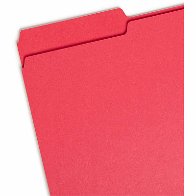 Smead Colored 1/3 Tab Cut Legal Recycled Top Tab File Folder (SMD16943)