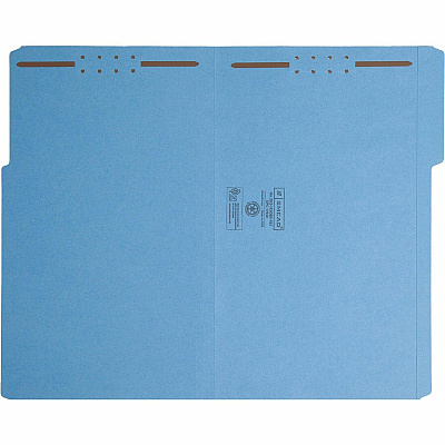 Smead Colored 1/3 Tab Cut Legal Recycled Fastener Folder (SMD17040)