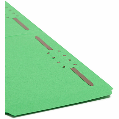 Smead Colored 1/3 Tab Cut Legal Recycled Fastener Folder (SMD17140)