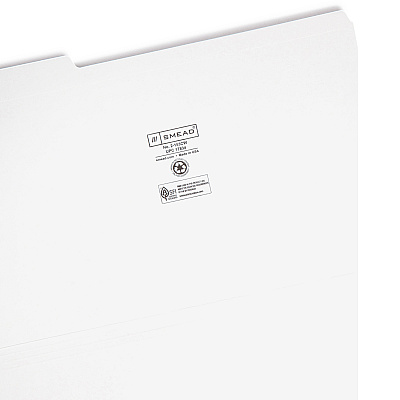 Smead Colored 1/3 Tab Cut Legal Recycled Top Tab File Folder (SMD17834)