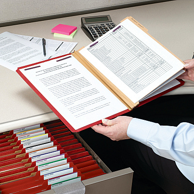 Smead SafeSHIELD Fastener 1-Divider Classification Folders (SMD18731)