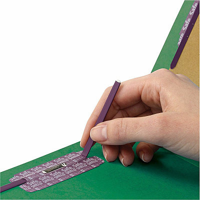 Smead SafeSHIELD Fastener 1-Divider Classification Folders (SMD18733)