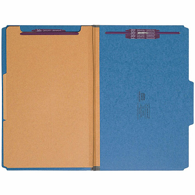 Smead SafeSHIELD 2/5 Tab Cut Legal Recycled Classification Folder (SMD19035)