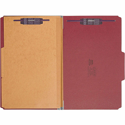 Smead Pocket Divider PressBoard Classification Folders (SMD19082)