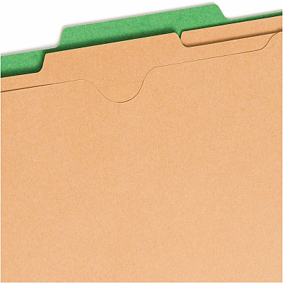 Smead Pocket Divider PressBoard Classification Folders (SMD19083)