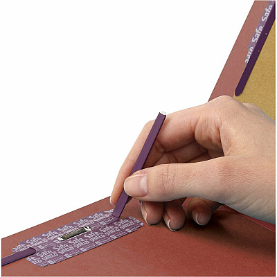 Smead SafeSHIELD 3-Divider Classification Folders (SMD19092)