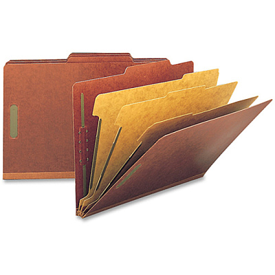 Smead SafeSHIELD 3-Divider Classification Folders (SMD19092)
