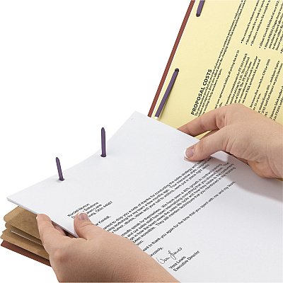 Smead SafeSHIELD 3-Divider Classification Folders (SMD19092)