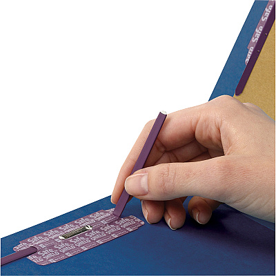 Smead SafeSHIELD 2/5 Tab Cut Legal Recycled Classification Folder (SMD19096)