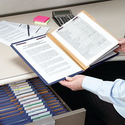 Smead SafeSHIELD 2/5 Tab Cut Legal Recycled Classification Folder (SMD19096)