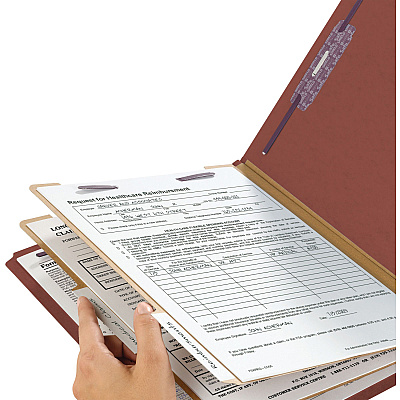 Smead SafeSHIELD 1/3 Tab Cut Legal Recycled Classification Folder (SMD19230)
