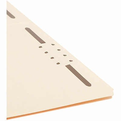 Smead 2/5 Tab Cut Legal Recycled Fastener Folder (SMD19587)