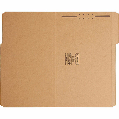 Smead 1/3 Tab Cut Legal Recycled Fastener Folder (SMD19834)