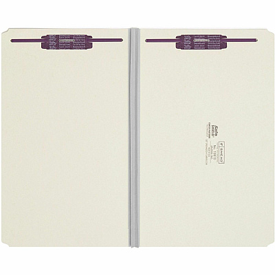 Smead Straight Tab Cut Legal Recycled Fastener Folder (SMD19910)