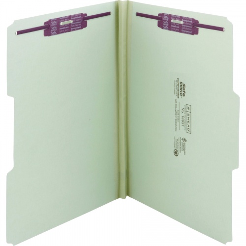 Smead 1/3 Tab Cut Legal Recycled Fastener Folder (19931)