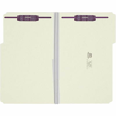 Smead 1/3 Tab Cut Legal Recycled Fastener Folder (SMD19934)