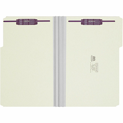 Smead 1/3 Tab Cut Legal Recycled Fastener Folder (SMD19944)