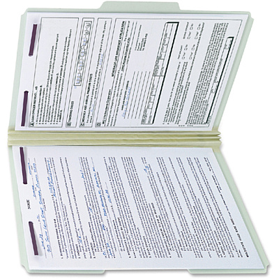 Smead 1/3 Tab Cut Legal Recycled Fastener Folder (SMD19944)