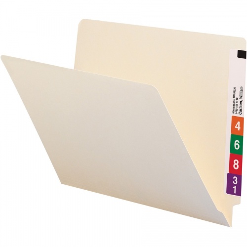 Smead Straight Tab Cut Letter Recycled End Tab File Folder (24100)