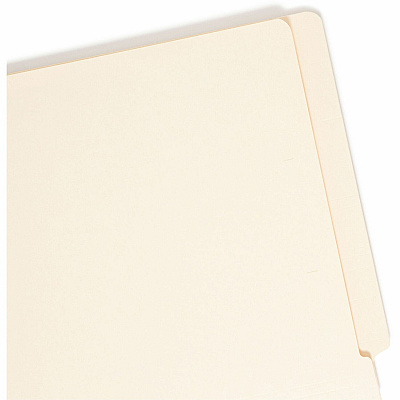 Smead Shelf-Master Straight Tab Cut Letter Recycled End Tab File Folder (SMD24110)