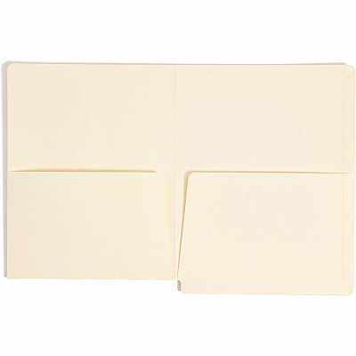 Smead Straight Tab Cut Letter Recycled File Pocket (SMD24117)