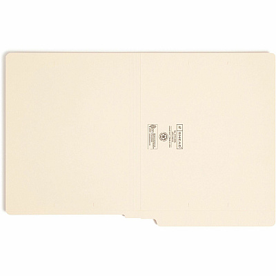 Smead Shelf-Master Straight Tab Cut Letter Recycled End Tab File Folder (SMD24210)