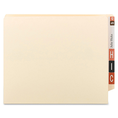 Smead Straight Tab Cut Letter Recycled End Tab File Folder (SMD24275)