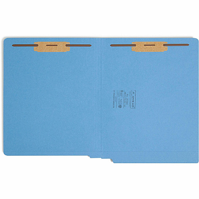 Smead Shelf-Master Straight Tab Cut Letter Recycled Fastener Folder (SMD25040)