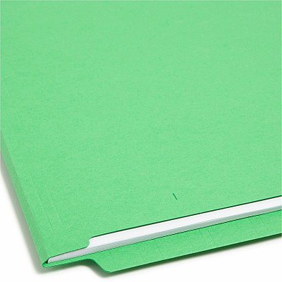 Smead Shelf-Master Straight Tab Cut Letter Recycled Fastener Folder (SMD25140)