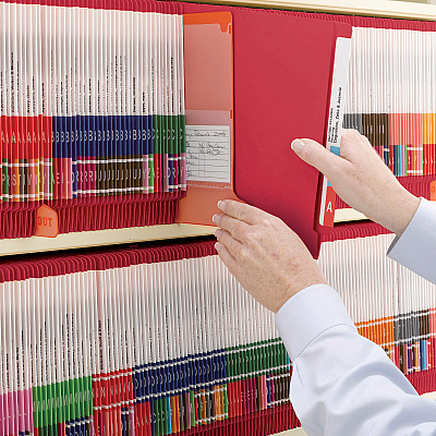 Smead Shelf-Master Straight Tab Cut Letter Recycled End Tab File Folder (SMD25710)