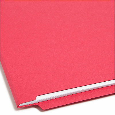 Smead Shelf-Master Straight Tab Cut Letter Recycled Fastener Folder (SMD25740)