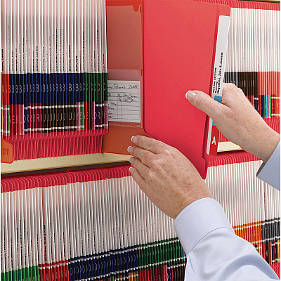 Smead Shelf-Master Straight Tab Cut Letter Recycled Fastener Folder (SMD25740)