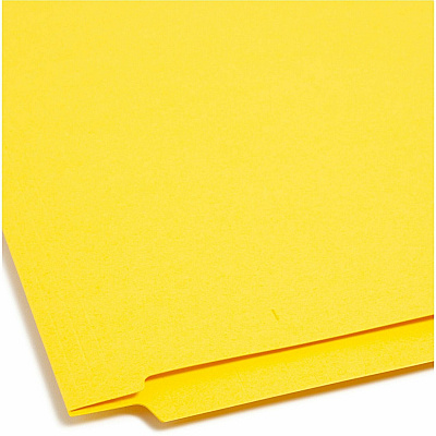 Smead Colored Straight Tab Cut Letter Recycled Fastener Folder (SMD25940)