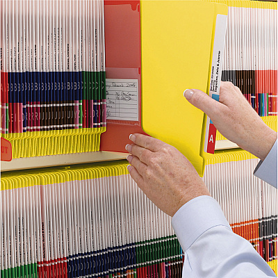 Smead Colored Straight Tab Cut Letter Recycled Fastener Folder (SMD25940)