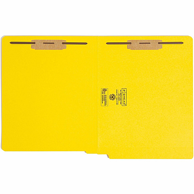 Smead Colored Straight Tab Cut Letter Recycled Fastener Folder (SMD25940)