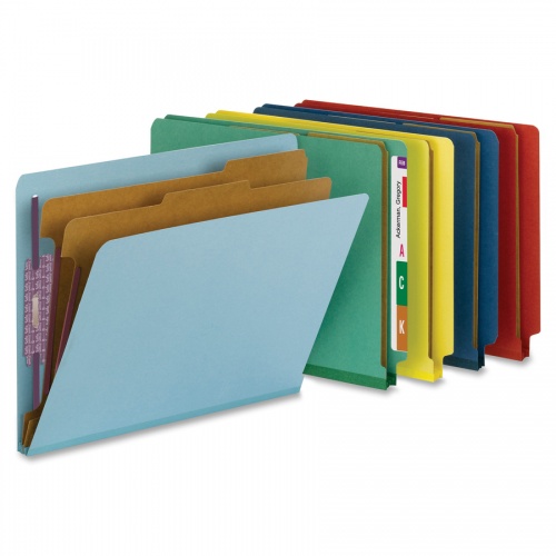 Smead 1/3 Tab Cut Letter Recycled Classification Folder (26784)