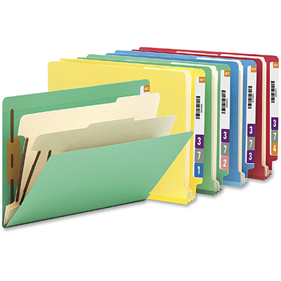 Smead Letter Recycled Classification Folder (SMD26837)