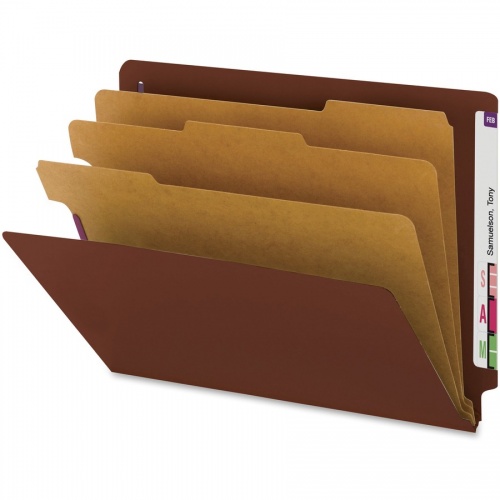 Smead 1/3 Tab Cut Letter Recycled Classification Folder (26865)