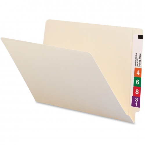 Smead Shelf-Master Straight Tab Cut Legal Recycled End Tab File Folder (27110)