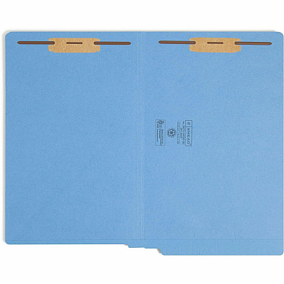 Smead Shelf-Master Straight Tab Cut Legal Recycled Fastener Folder (SMD28040)