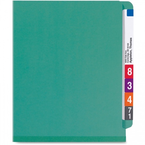 Smead 1/3 Tab Cut Legal Recycled Classification Folder (29785)