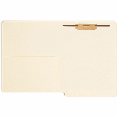 Smead Straight Tab Cut Letter Recycled Fastener Folder (SMD34100)