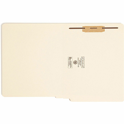 Smead Straight Tab Cut Letter Recycled Fastener Folder (SMD34110)