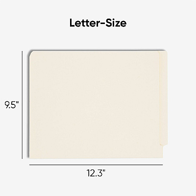 Smead Straight Tab Cut Letter Recycled Fastener Folder (SMD34115)